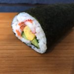 サーモンの恵方巻きのレシピ